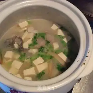 Make Tofu soup step 4
