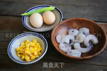 Make Shrimp corn steam step 0