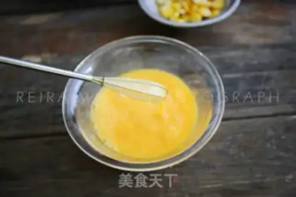 Make Shrimp corn steam step 1