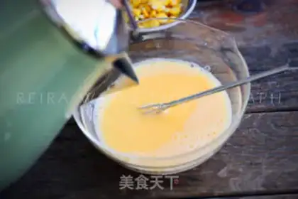 Make Shrimp corn steam step 2