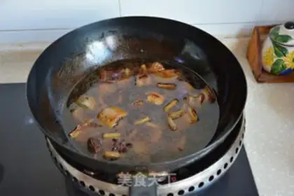 Make Pork skin on the eggboard step 7