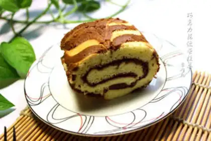 Make Chocolate Cake roll step 13