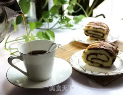 Make Chocolate Cake roll step 14