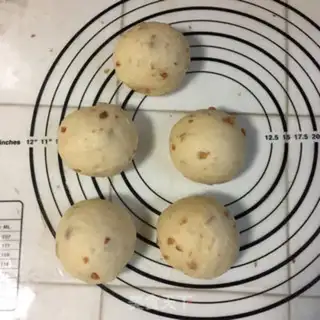 Make Peanut milk bread step 1