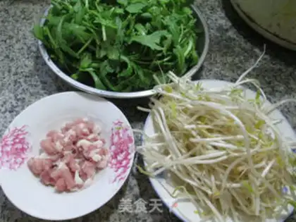 Make Sphinxed green bean sprouts step 0