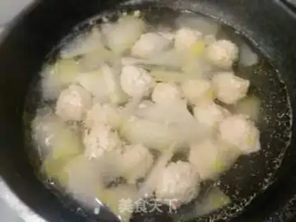 Make Porkball soup step 7