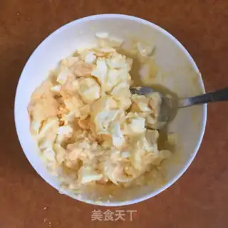 Make Fresh egg cheese ham bag step 9