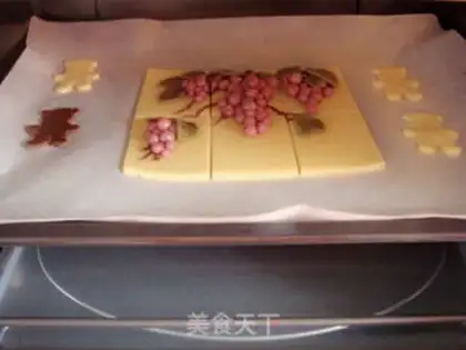 Make Grape cookies step 11