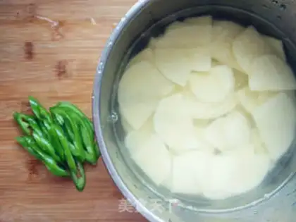 Make Potato chips step 1