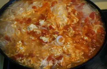 Make Tomato egg soup step 10