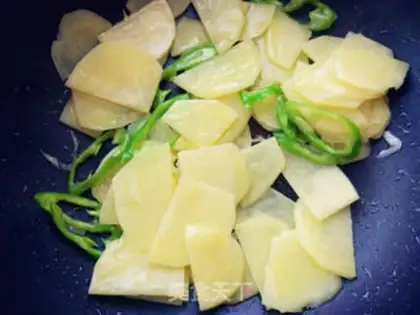 Make Potato chips step 4