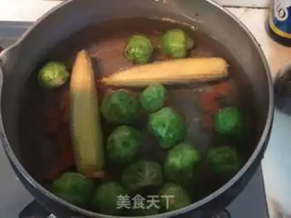 Make Rainbow salad step 2