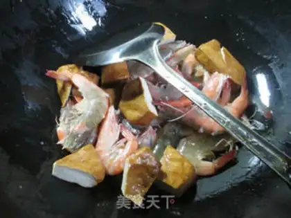Make Dry shrimp step 4