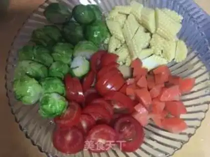 Make Rainbow salad step 4