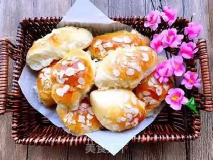 Make Pie-teach bun step 21