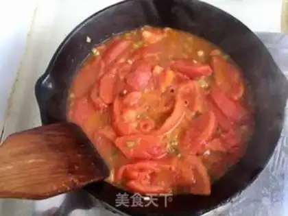 Make Tomatoes and eggs. Soup step 11