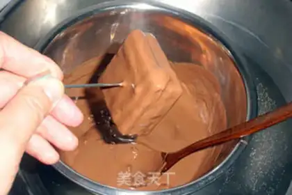 Make Manhattan cheesecake step 4
