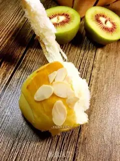 Make Pie-teach bun step 22