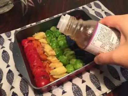 Make Rainbow salad step 6