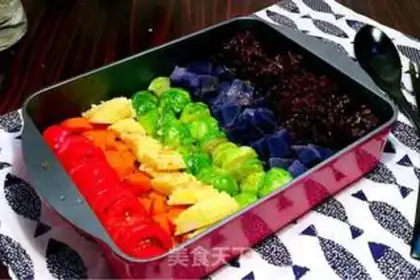 Make Rainbow salad step 7