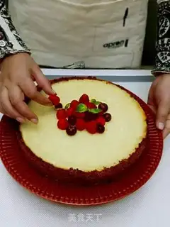 Make Manhattan cheesecake step 8