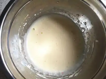Make Chocolate lava cake step 3