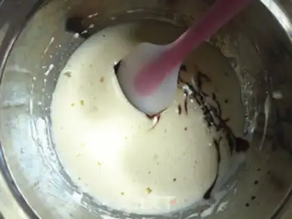 Make Chocolate lava cake step 4