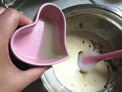 Make Chocolate lava cake step 5