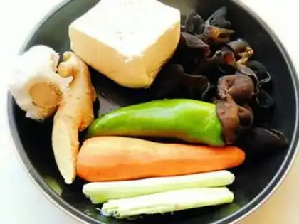 Make Sugar and tofu step 0