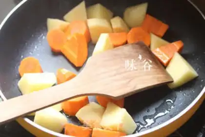 Make curry and curry step 7