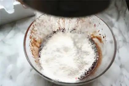 Make Coconut Brownie step 5