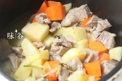Make curry and curry step 8