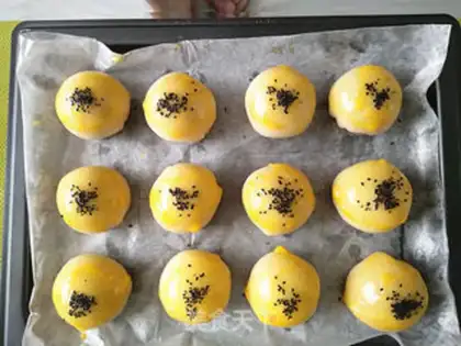 Make Red bean souffle step 22