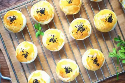 Make Red bean souffle step 23