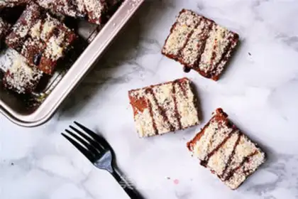 Make Coconut Brownie step 9
