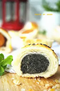 Make Red bean souffle step 27