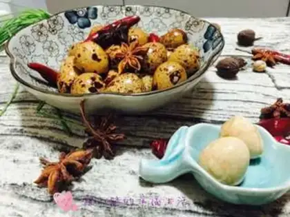 Make Five quail eggs step 5