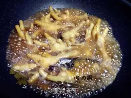 Make How to taste chicken feet step 9