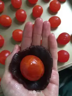 Make Three-coloured souffle step 13
