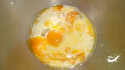 Make Yogurt fruit cake step 5
