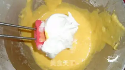 Make Yogurt fruit cake step 7