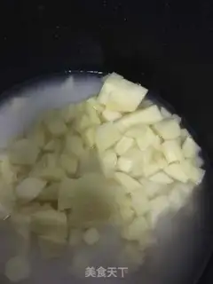 Make Potato rice step 1