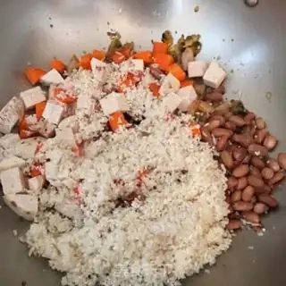 Make Potato seafood step 4