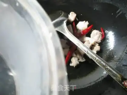 Make Five bouquets of gold and mushrooms and lentils step 2