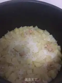 Make Potato rice step 7
