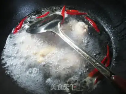 Make Roach with chicken wings step 4