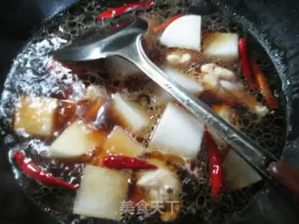 Make Roach with chicken wings step 9