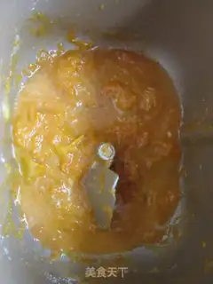 Make Pumpkin brick toast step 1