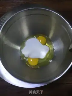 Make Blank coconut Madeleine step 1