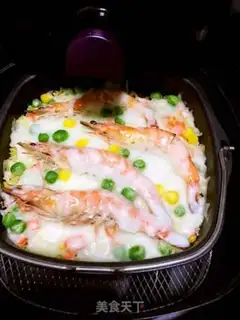 Make Two meters of shrimp rice step 2